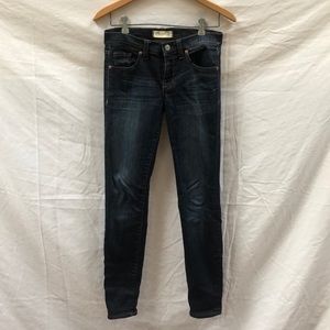 Dark wash skinny Madewell jeans